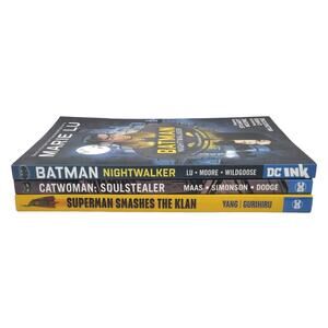 NEW DC Young Adult Graphic Novel Lot Batman Nightwalker Catwoman Superman